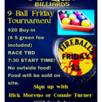 Banana Billiards 9- Ball Friday Tournament